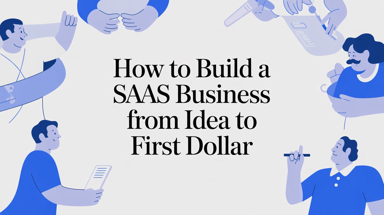 How to Build a SaaS Business From Idea to First Dollar