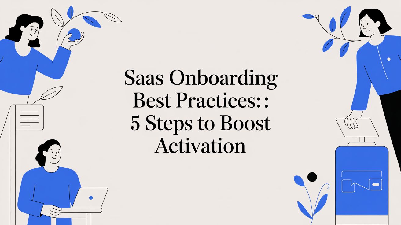 SaaS Onboarding Best Practices: 5 Steps to Boost Activation